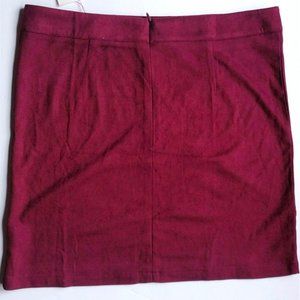 Mangopop suede mini skirt size Large